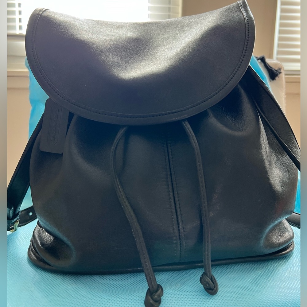 Coach Shoulder Pouch Handbag Rare Legacy